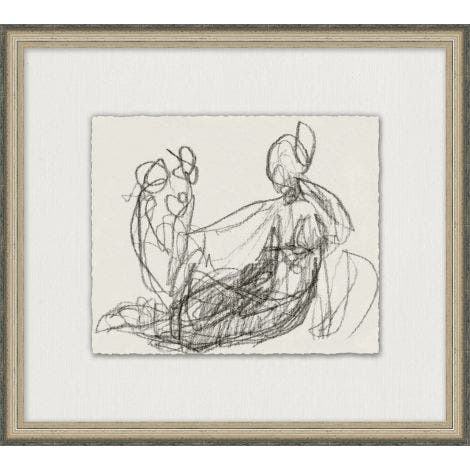 Picture of CHARCOAL FIGURE STUDY IV
